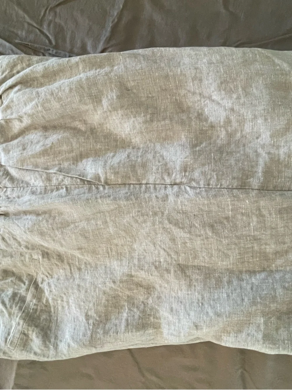 Quince 100% linen, ladies trouser pant. Worn once, professionally hemmed.
